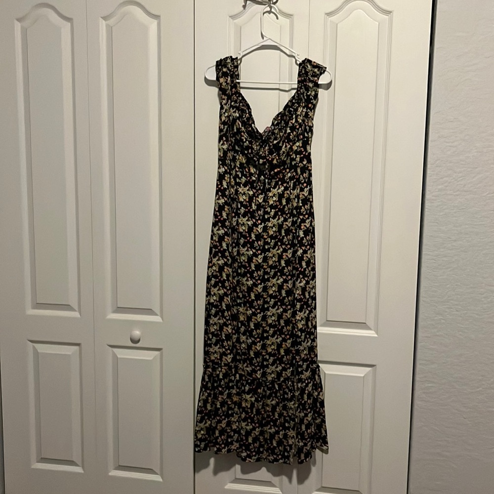 Floral maxi dress